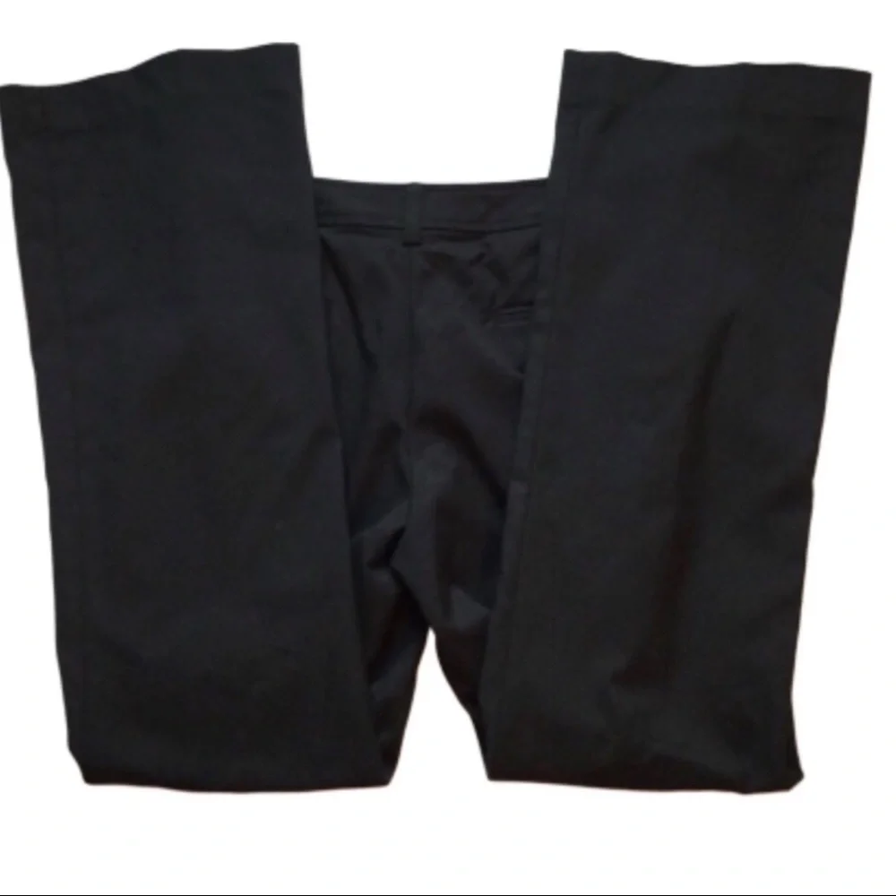 Banana Republic Black Dress Pants Mid Rise 4 Short